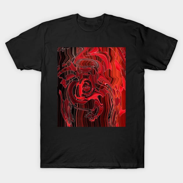 Digital abstract art 3.1 T-Shirt by EpiPri